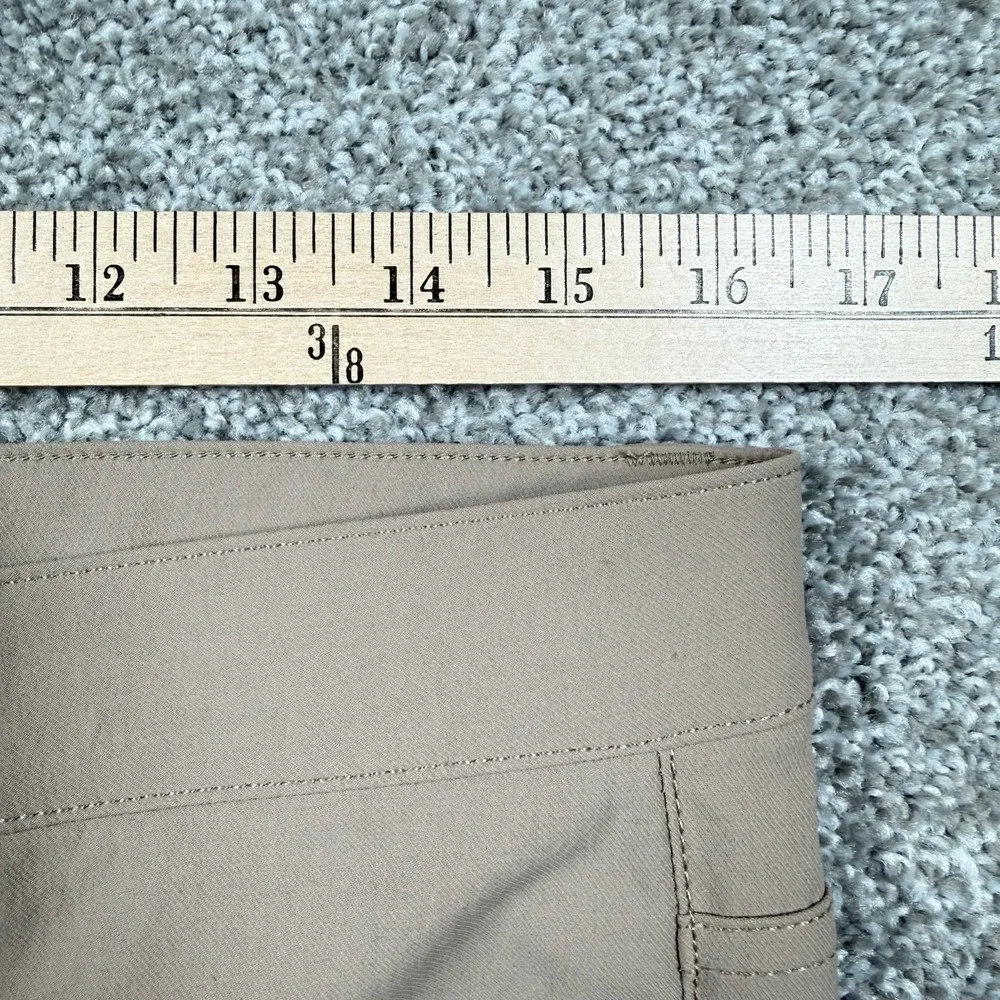 Western Rise Slim Fit Evolution Pants Men's 32x32 Tan Travel Stretch Performance
